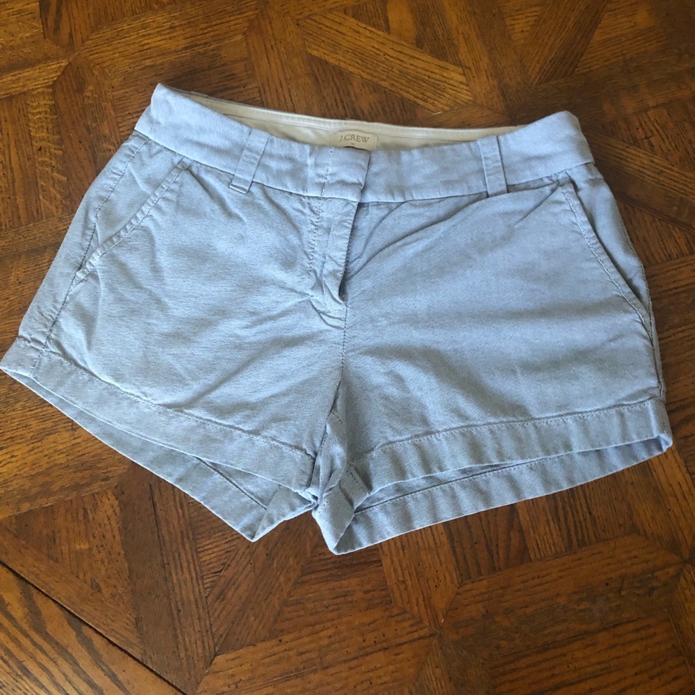 JCREW light blue shorts! Size 0